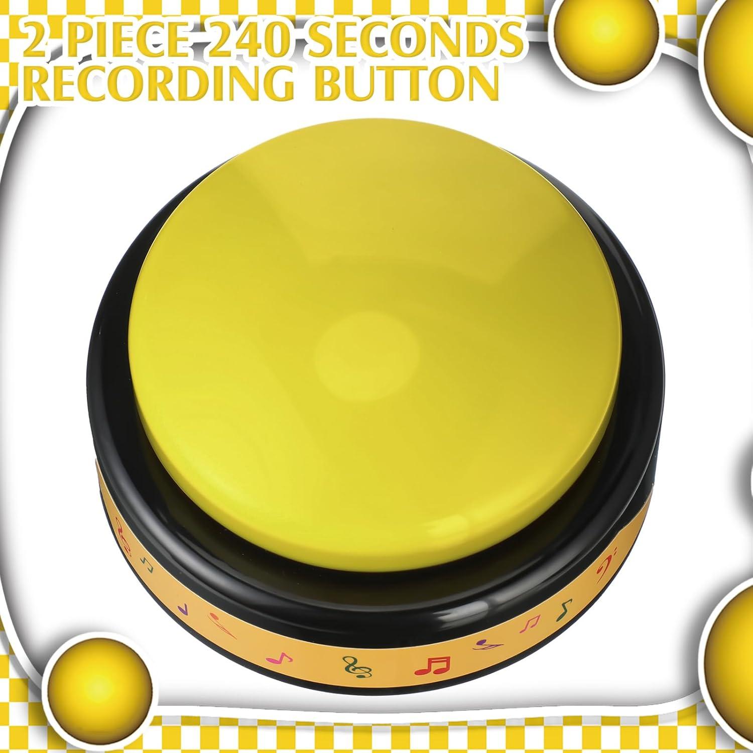 Paquete de 2 Botones USB Grabables 240s - Saysurey