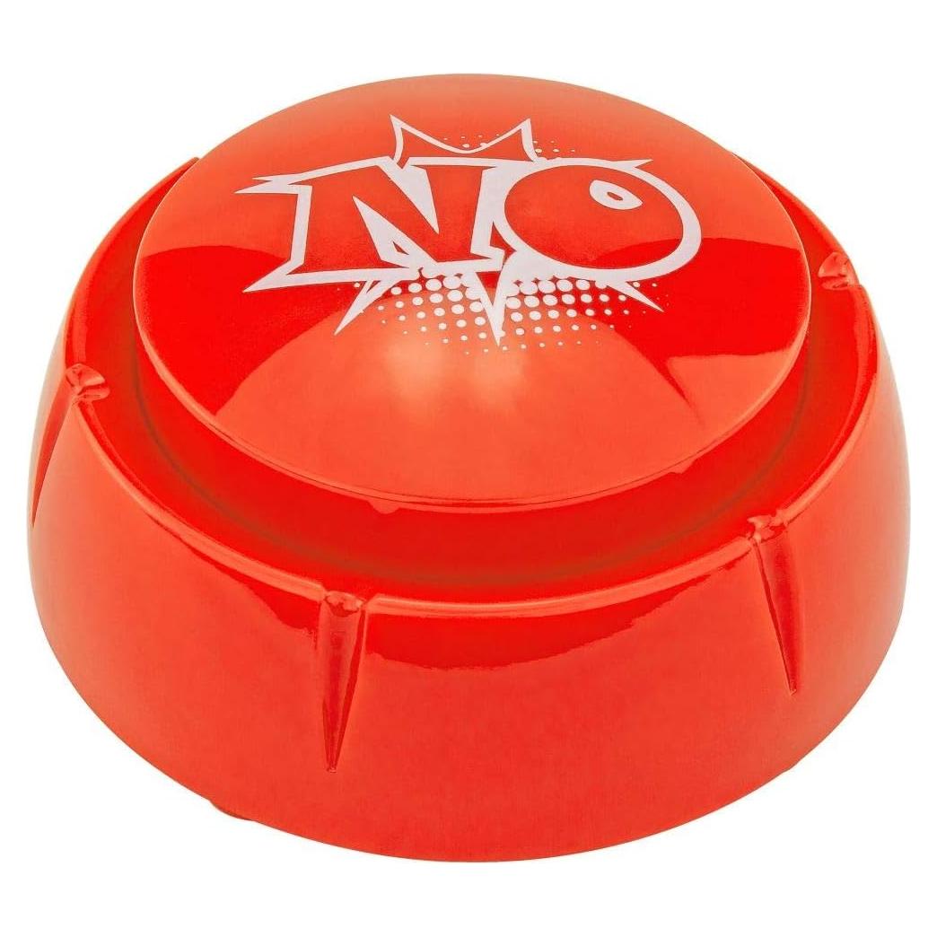 Botón de Sonido NO Fairly Odd Novelties 10 Frases Únicas Rojo