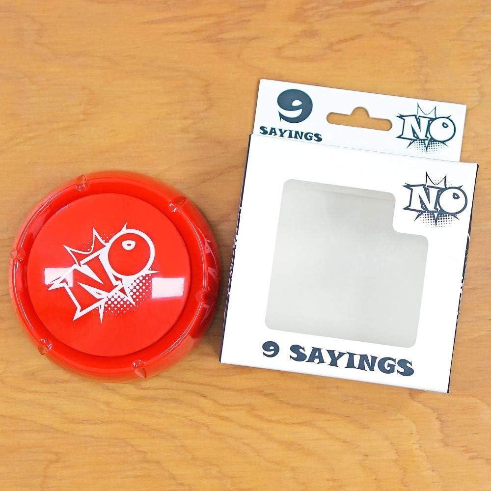 Botón de Sonido NO Fairly Odd Novelties 10 Frases Únicas Rojo