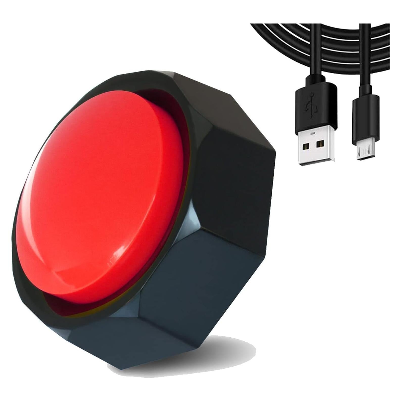 Botón Grabable USB U-Likee 8MB con Altavoz Metalico