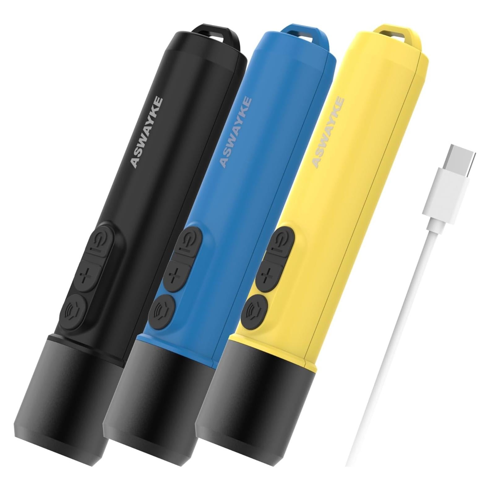 Silbato Electrónico Recargable ASWAYKE K6 125dB 3 Modos