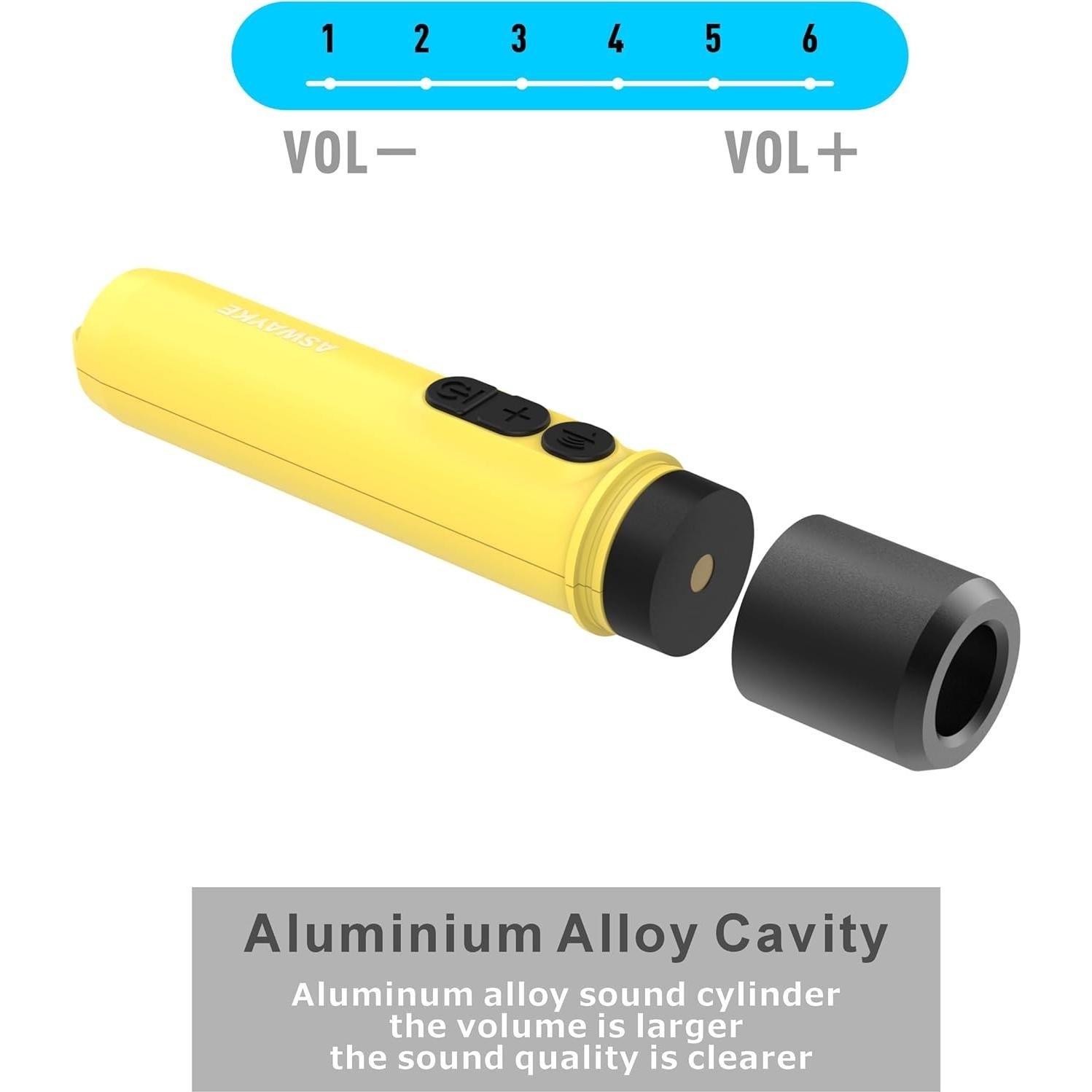 Silbato Electrónico Recargable ASWAYKE K6 125dB 3 Modos