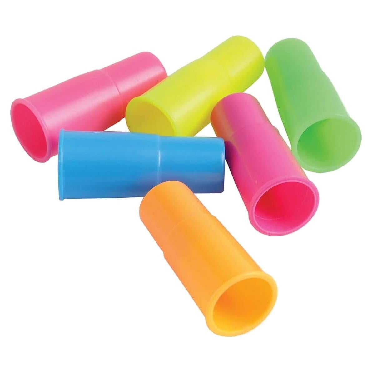 Silbatos de Sirena Neón U.S. Toy - 12 Piezas