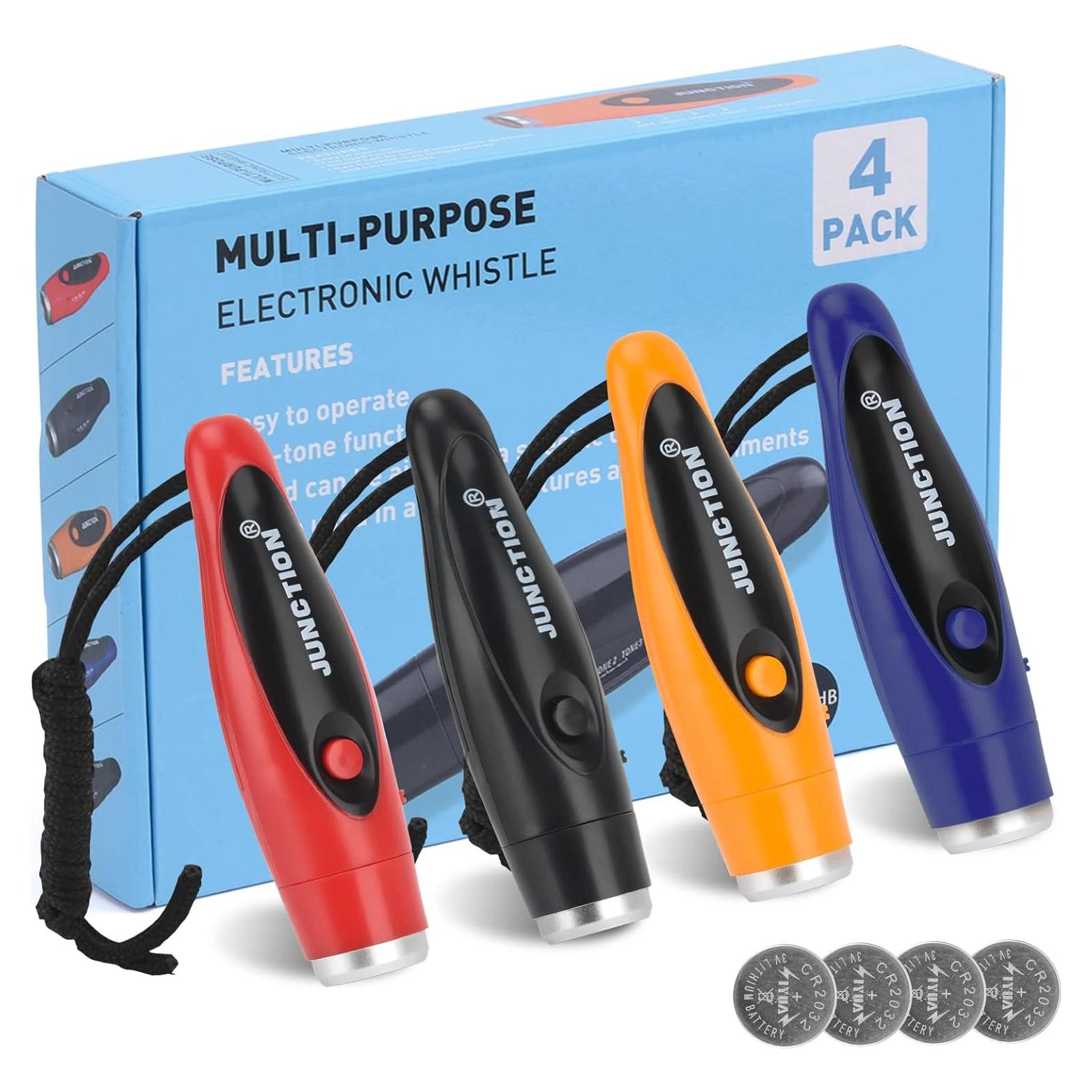 Silbatos Electrónicos Xflyee 4 Pack Alto Volumen 3 Tonos