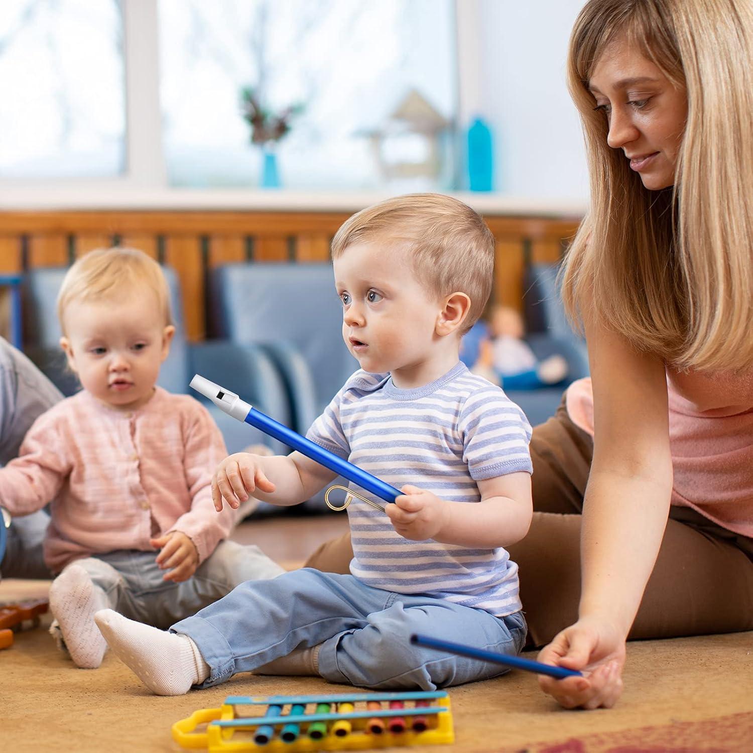 Silbato Deslizante Musical 2 Piezas Lukmaa Azul y Púrpura