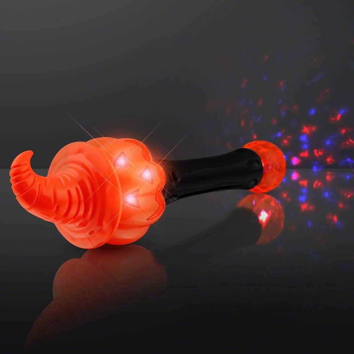 Varita LED Calabaza Halloween con Sonido y Luces 31.75 cm