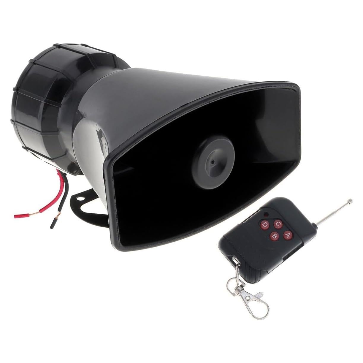 Sirena de Coche ePathChina 12V 100W 7 Tonos Control Remoto