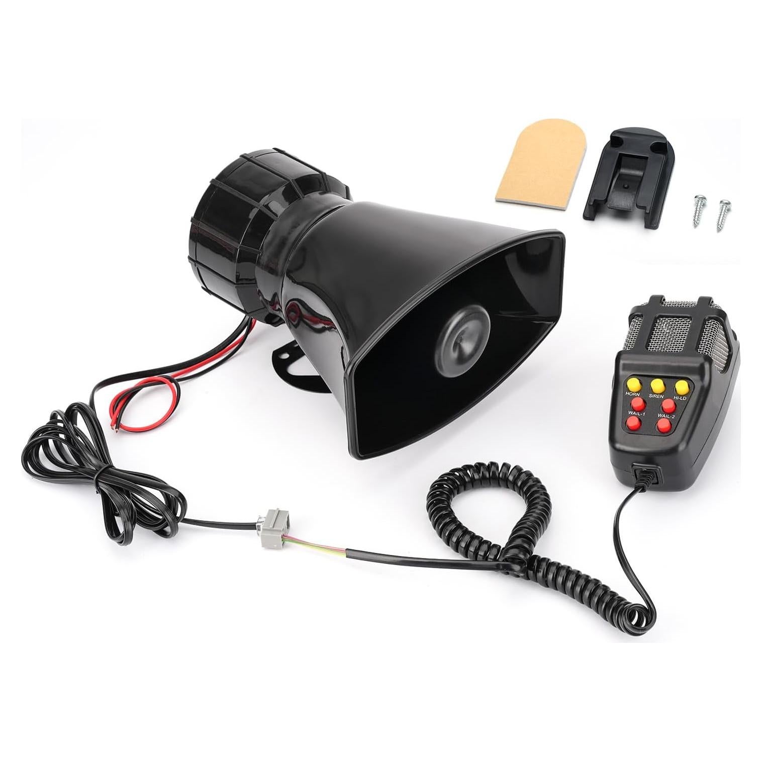 Sirena de Coche Kerwinn HORN-7TONE-MIC 120dB 12V