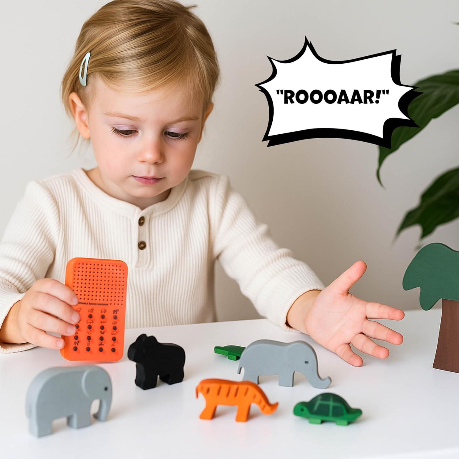 Hacedor de Sonidos de Animales Twinkle Toys - 16 Sonidos Selva