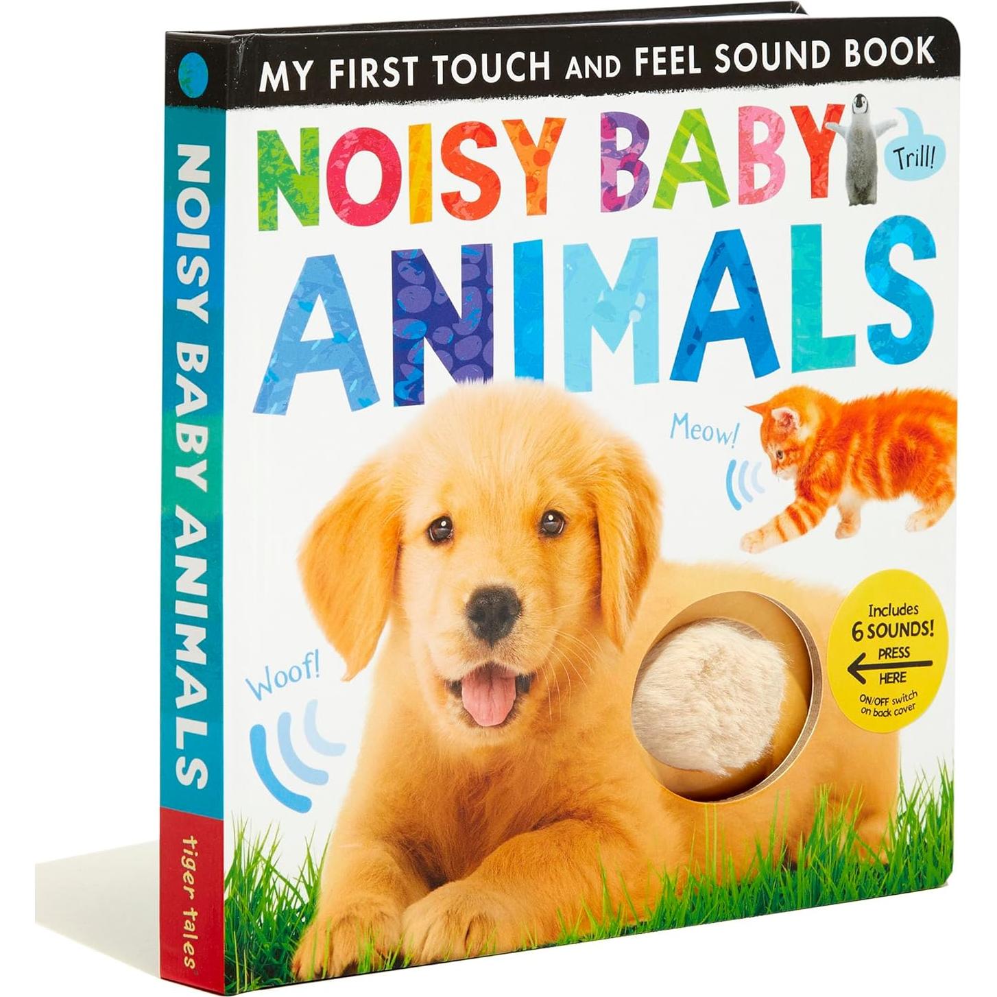 Noisy Baby Animals: Includes 6 Sounds and an On/Off Switch on the Back Cover! (My First)