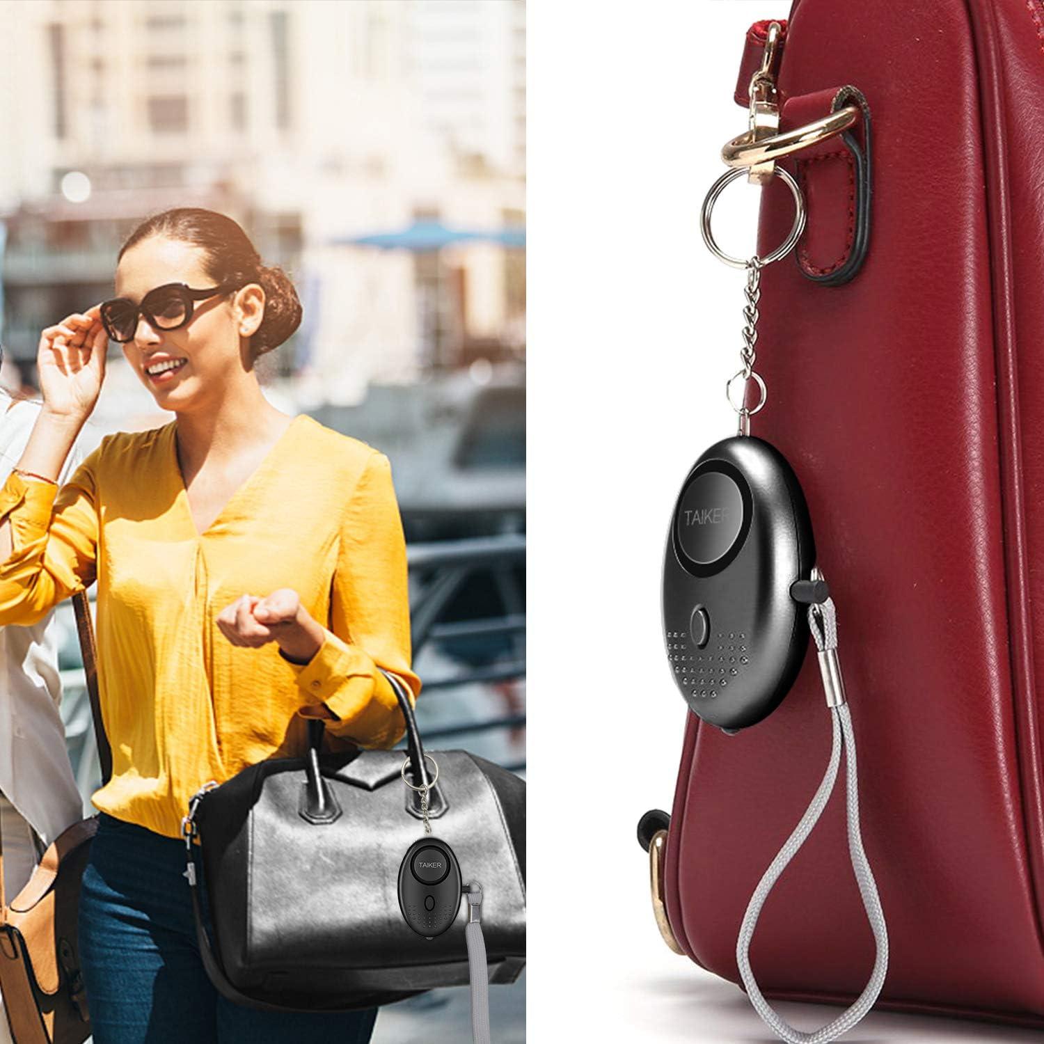 Alarma Personal de Seguridad TAIKER YL-026-10 140DB 357g