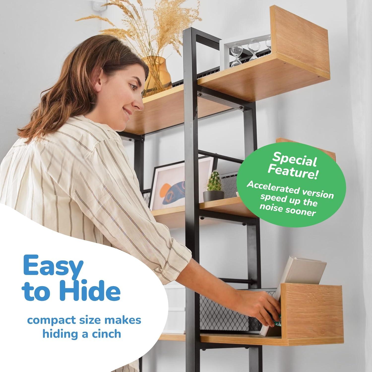 ArtCreativity 4-in-1 Cricket Noise Maker Prank, Long-Lasting Hidden Sound Prank with Cricket, Beeping, Scream, and Singing Ghost Noises - Compact Annoying Noise Maker with Unique Speed-Up Feature