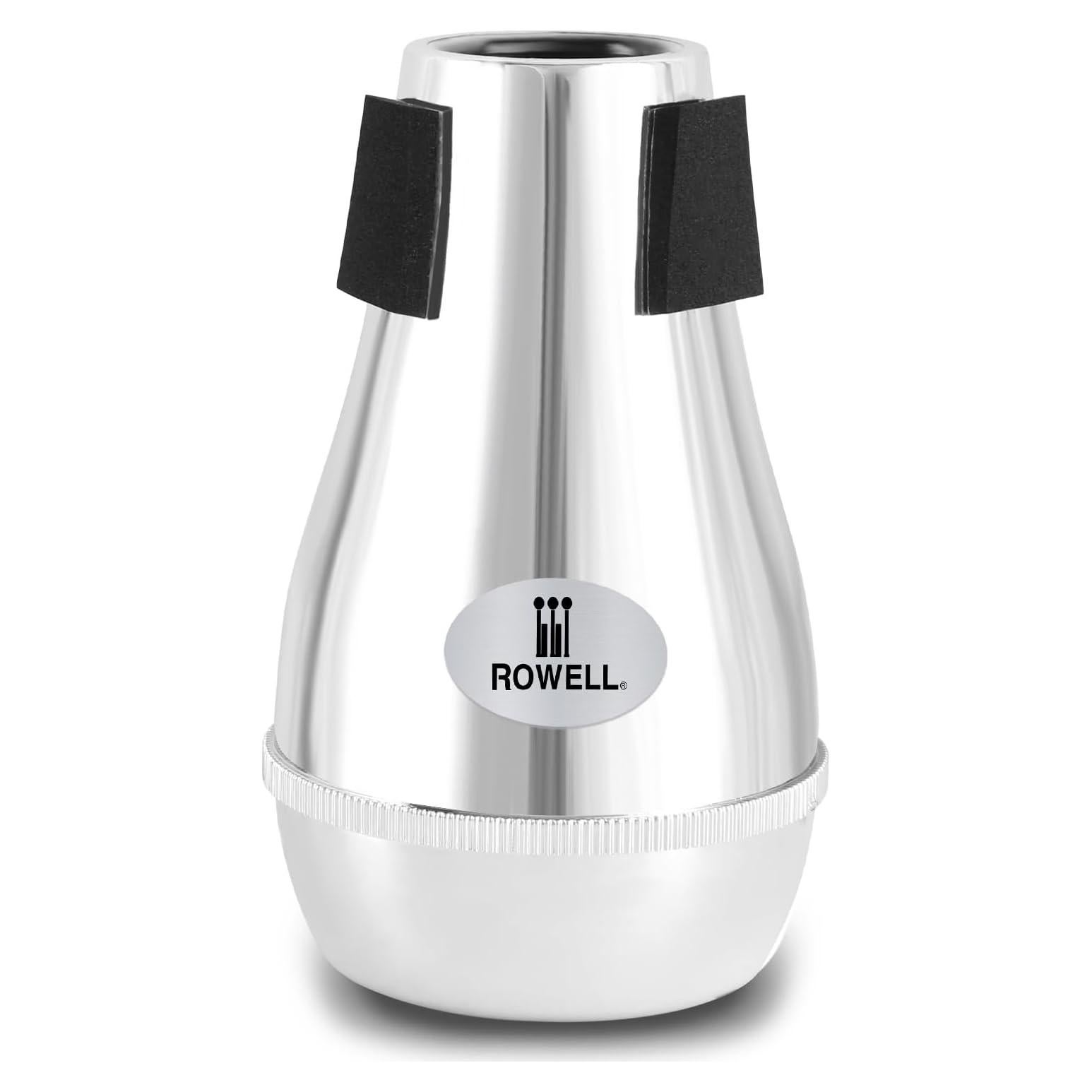 Silenciador de Trombón ROWELL TMBN - ABS Plateado Ligero