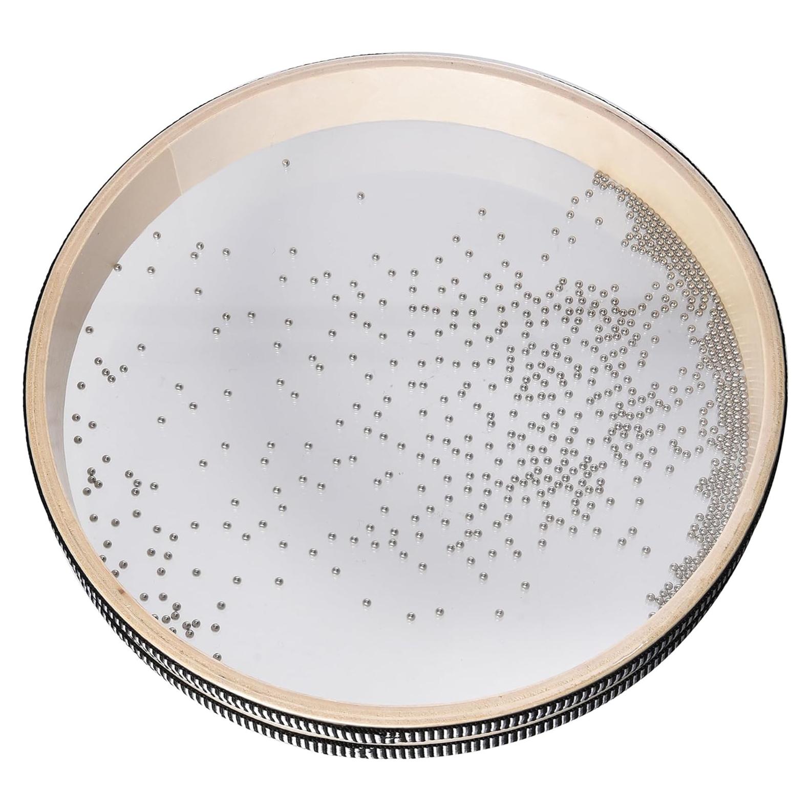 Tambor Oceánico MIHEY 20.32 cm de Perlas de Onda para Relajación