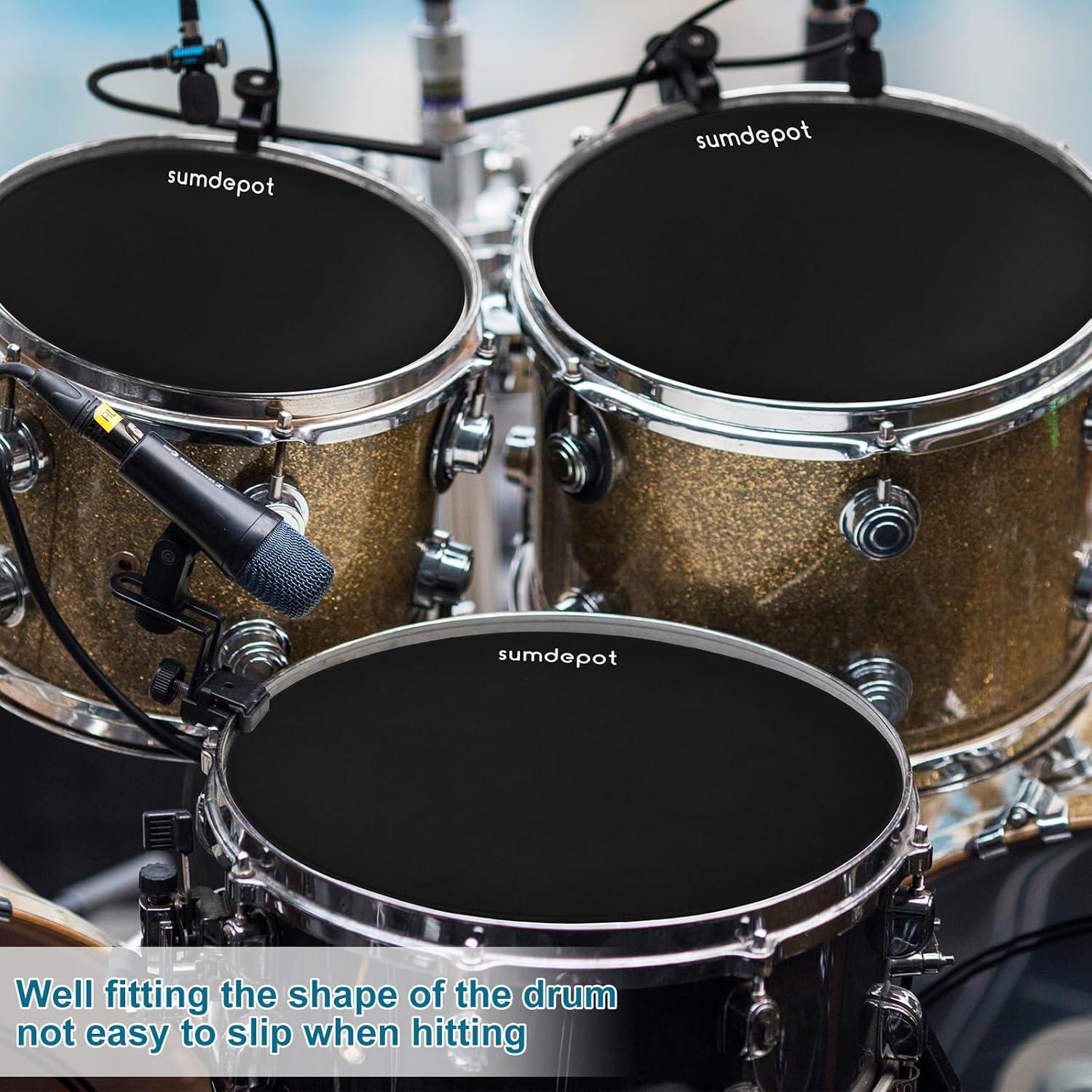 Pads de Silencio para Batería 11 Piezas Sumdepot