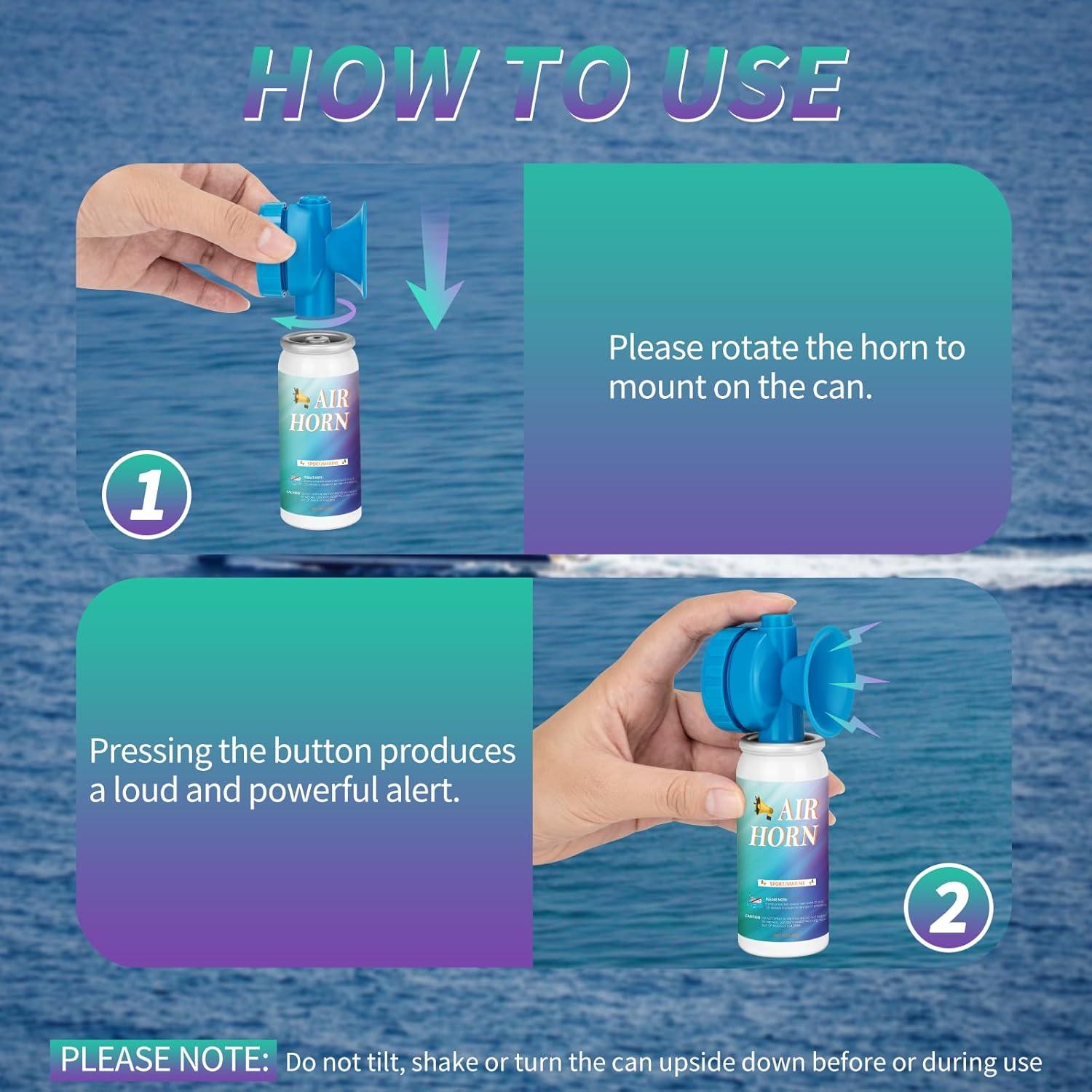 Silbato de Aire WITOROR LAY-001 39.7g Portátil para Emergencias