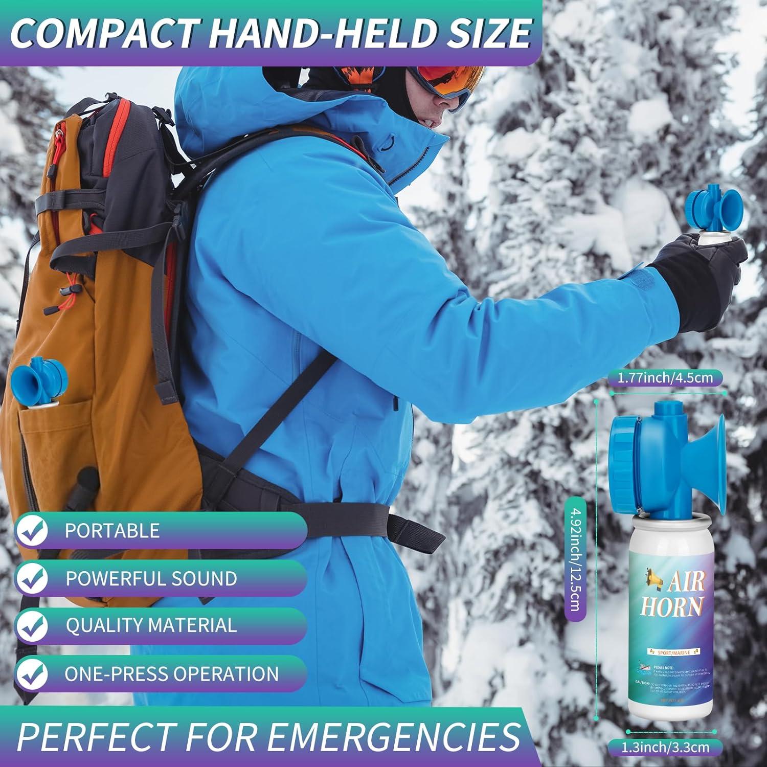 Silbato de Aire WITOROR LAY-001 39.7g Portátil para Emergencias