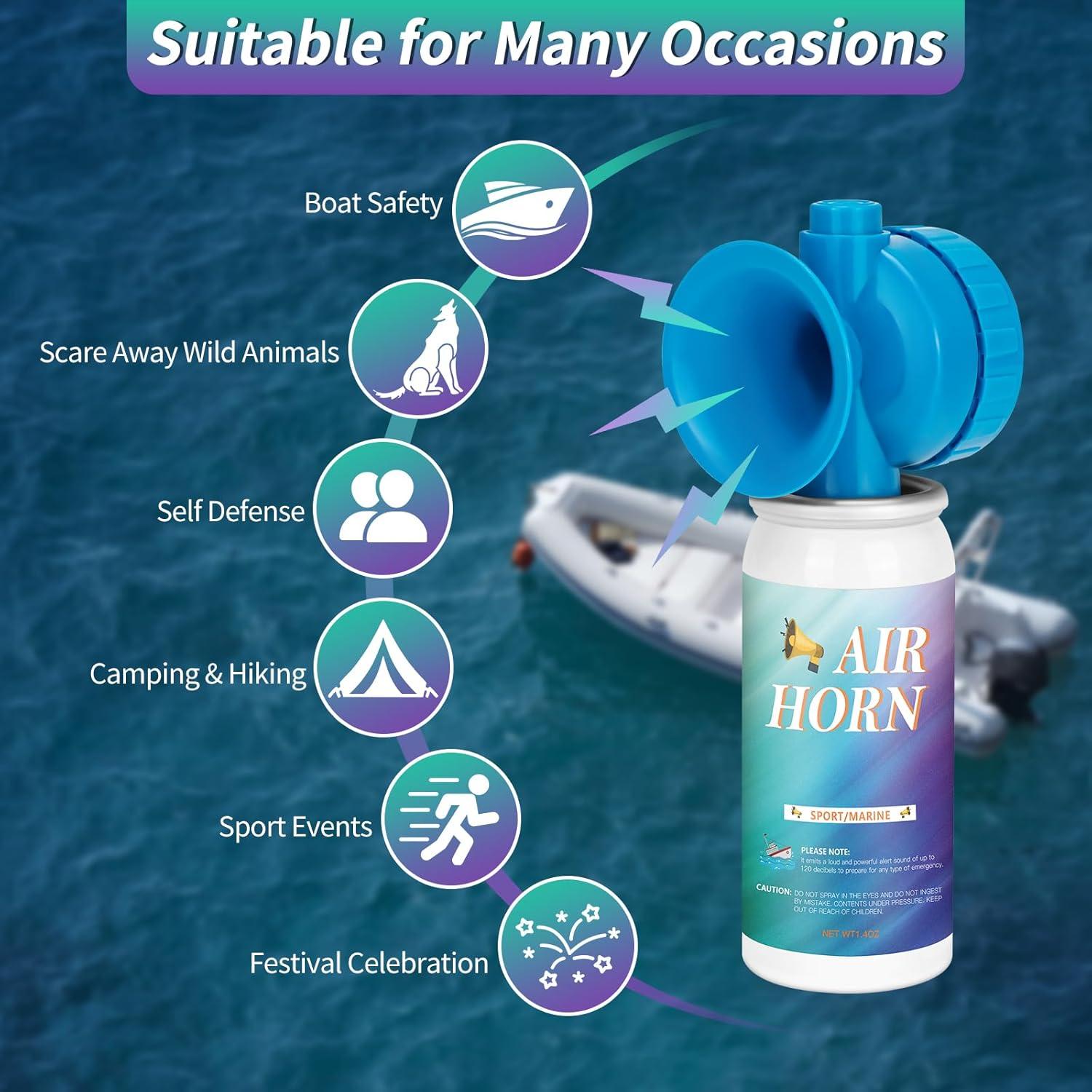 Silbato de Aire WITOROR LAY-001 39.7g Portátil para Emergencias