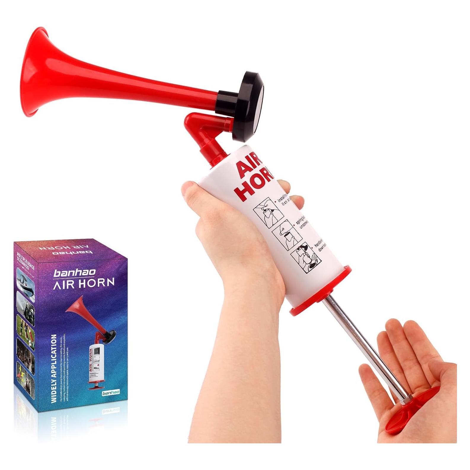 Trompeta de Aire de Mano BANHAO 115 dB para Seguridad y Eventos