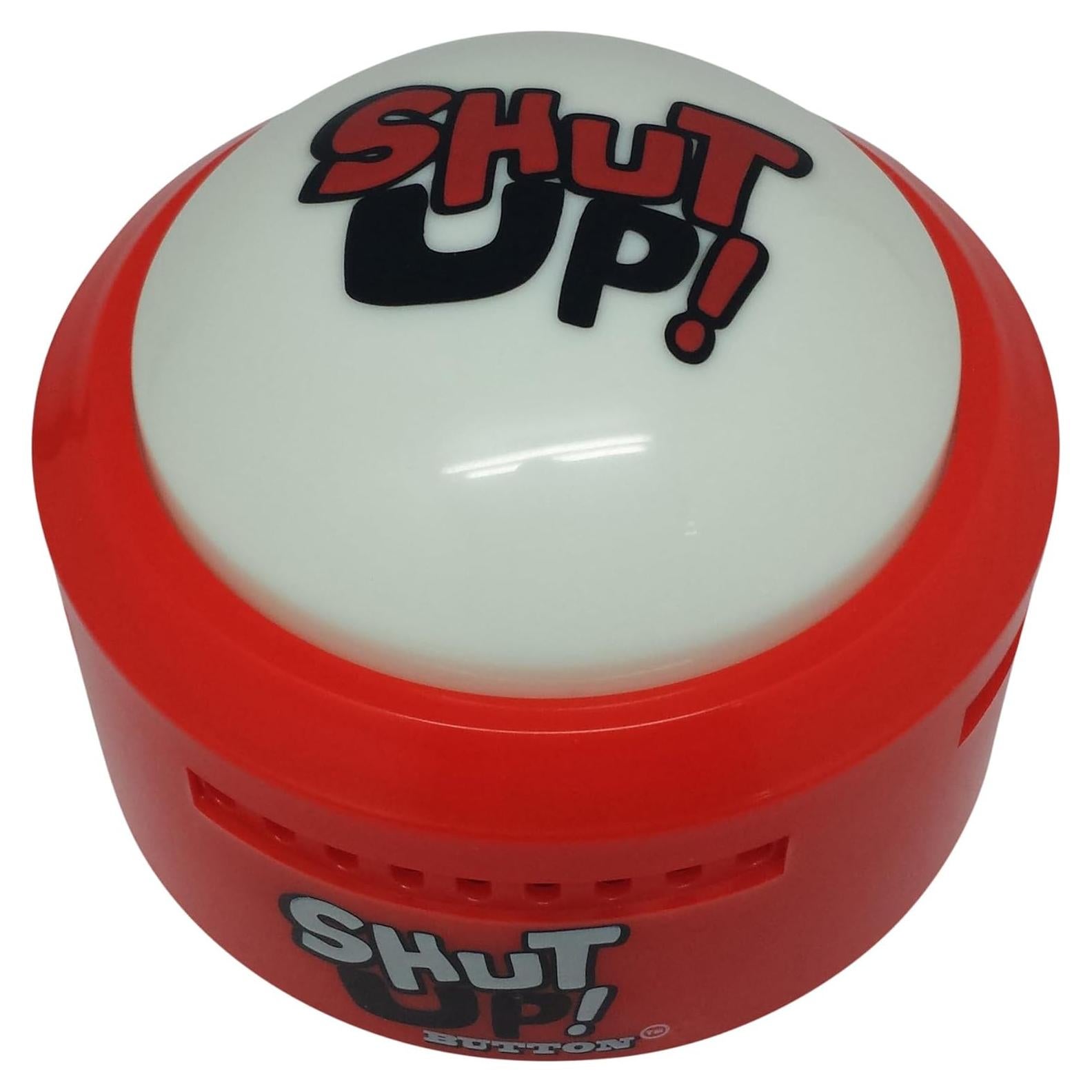 Botón de Cállate Talkie Toys - 12 Frases Divertidas