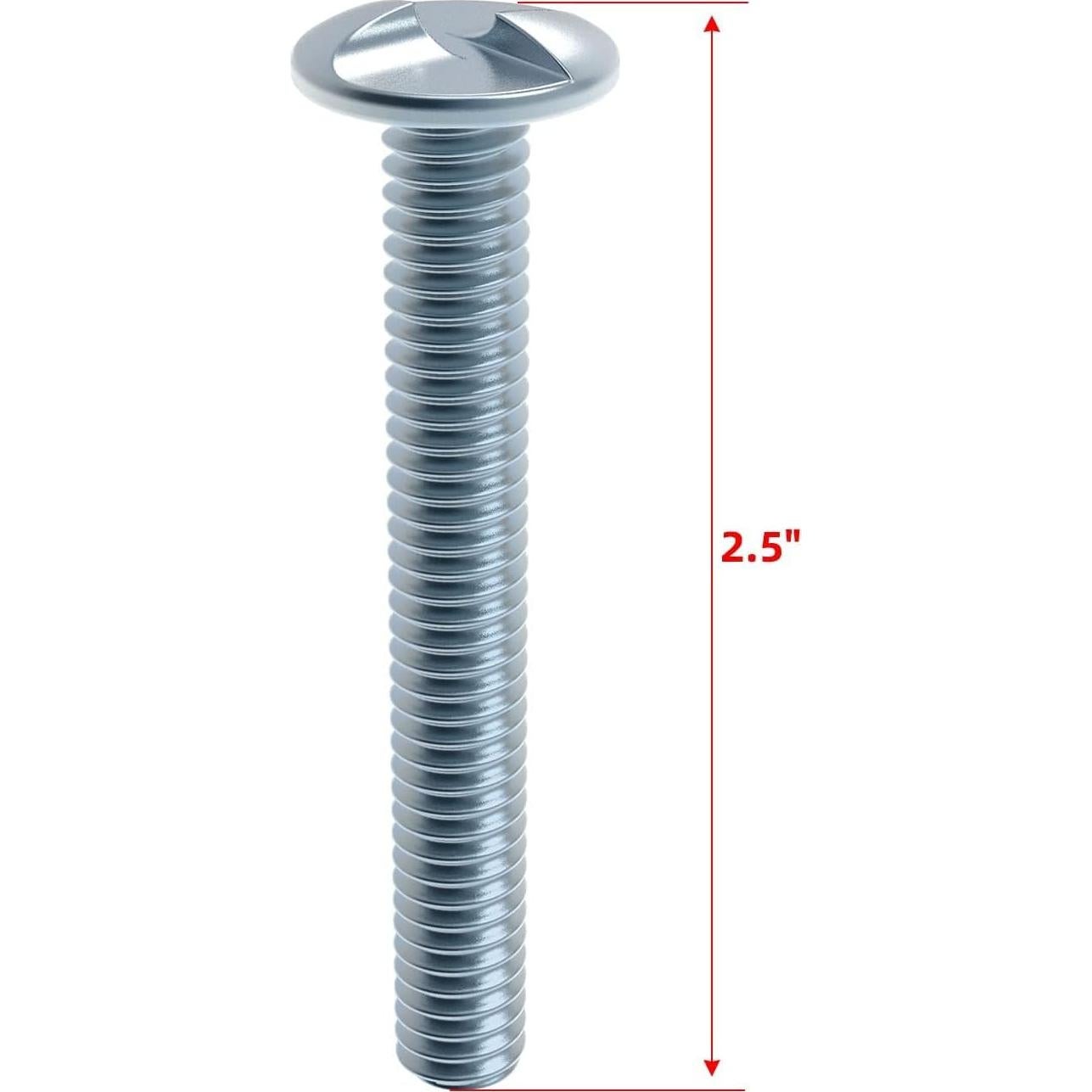 Kit de Montaje Antirrobo para Señales IRONDIY - 8 Tornillos 6.35 cm