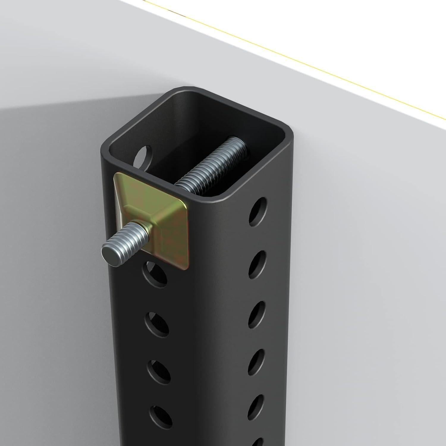 Kit de Montaje Antirrobo para Señales IRONDIY - 8 Tornillos 6.35 cm