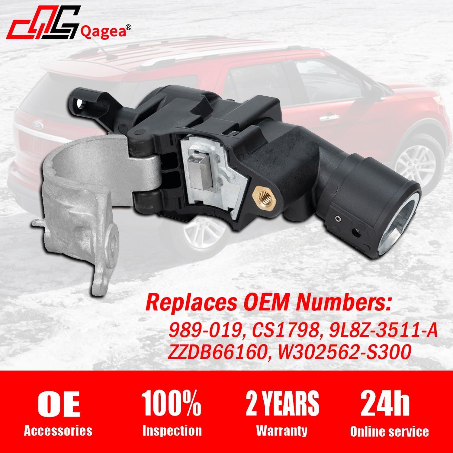 Carcasa de bloqueo de encendido Qagea 989-019 para Ford y Mazda