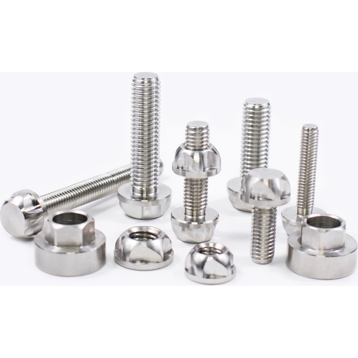 Juego de Tuercas y Tornillos M6 VOSANTU Acero Inoxidable 20mm