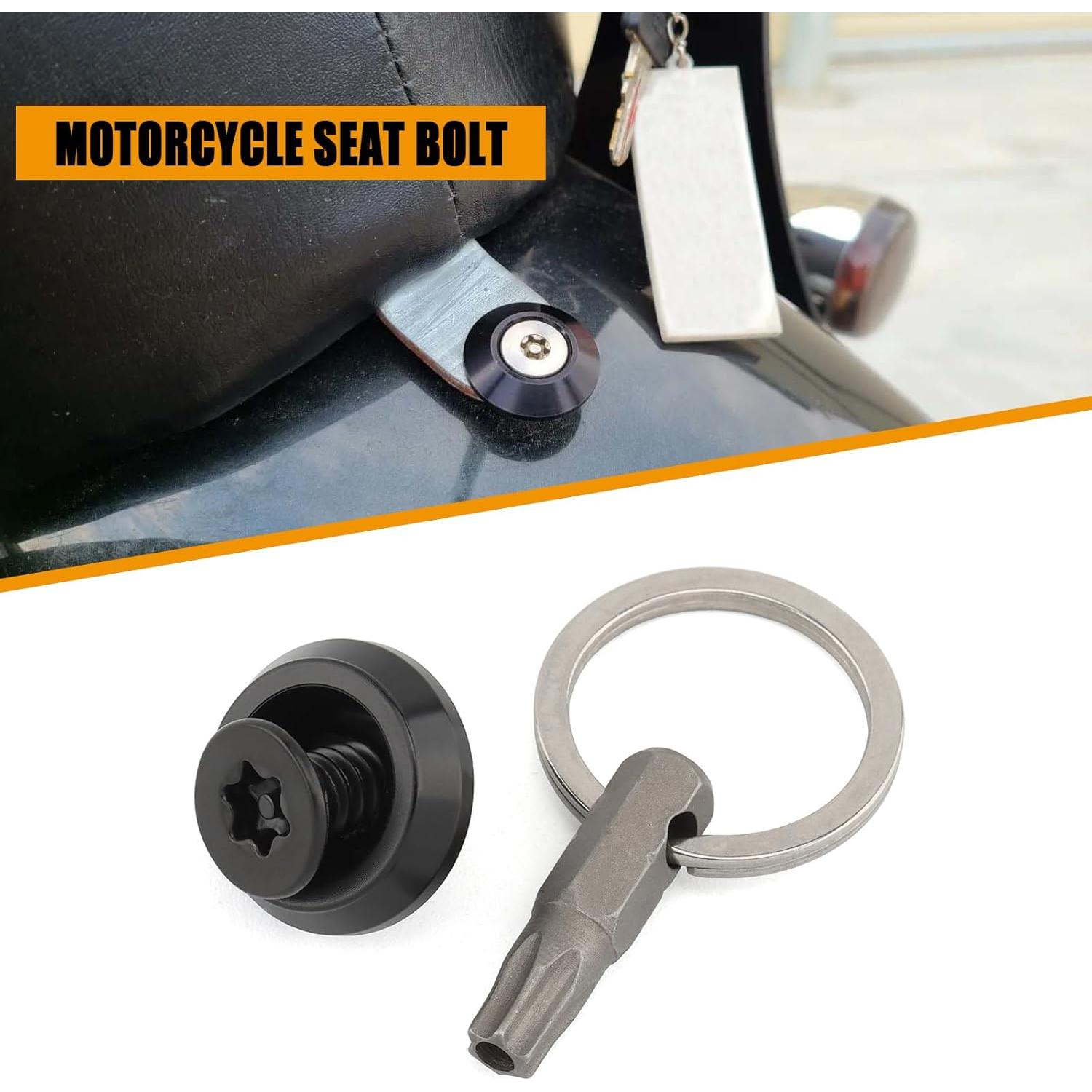 Tornillo de Asiento Antirrobo Daklvng para Harley 1996-2024