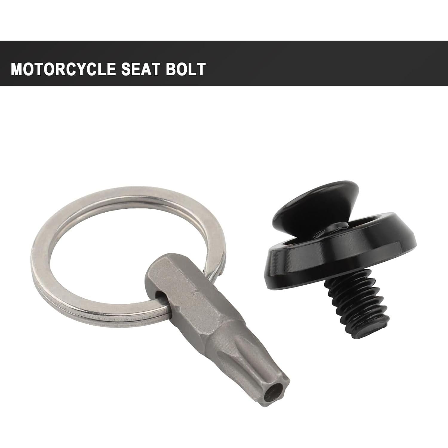 Tornillo de Asiento Antirrobo Daklvng para Harley 1996-2024