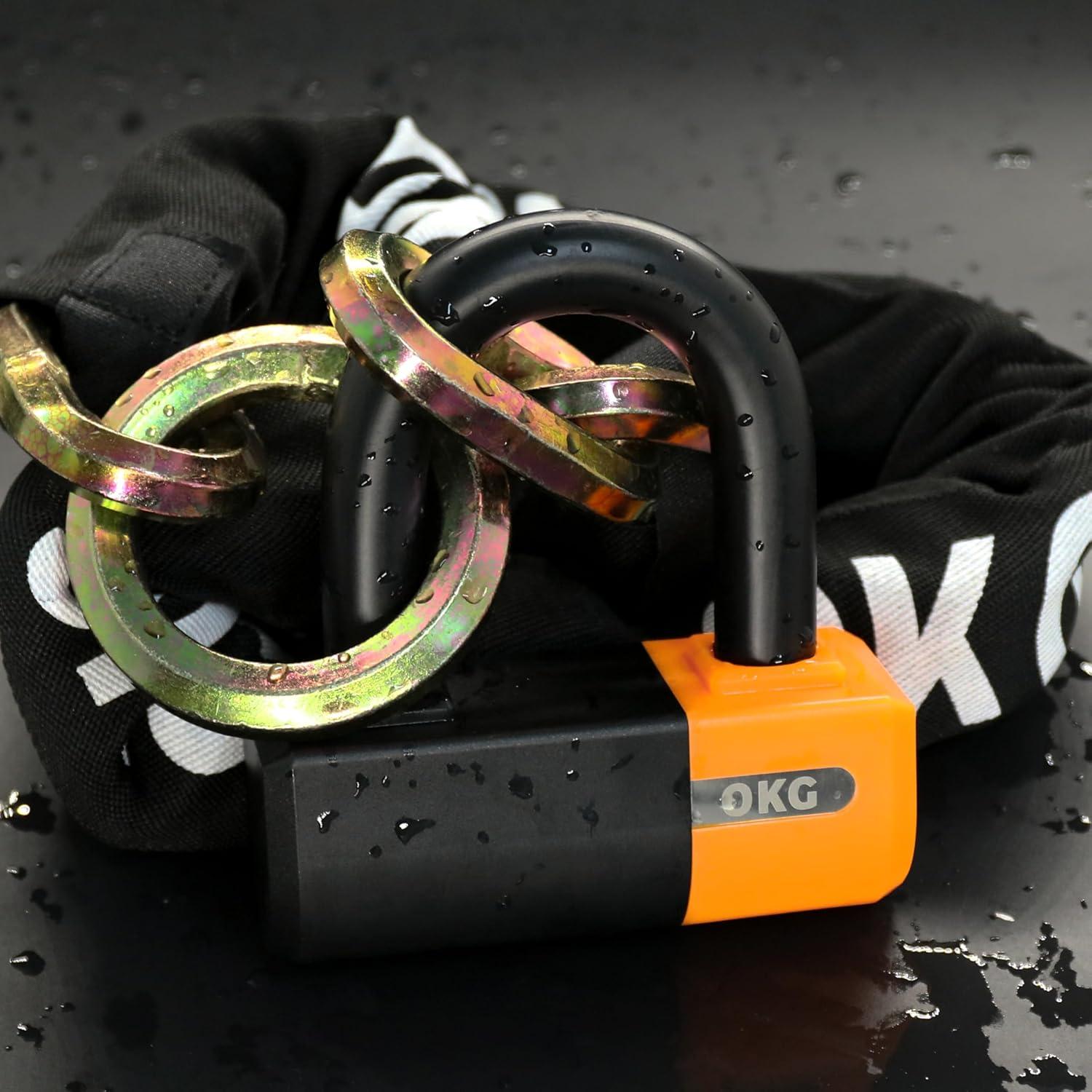 Candado U Pequeño OKG Alta Resistencia 18mm Antirrobo