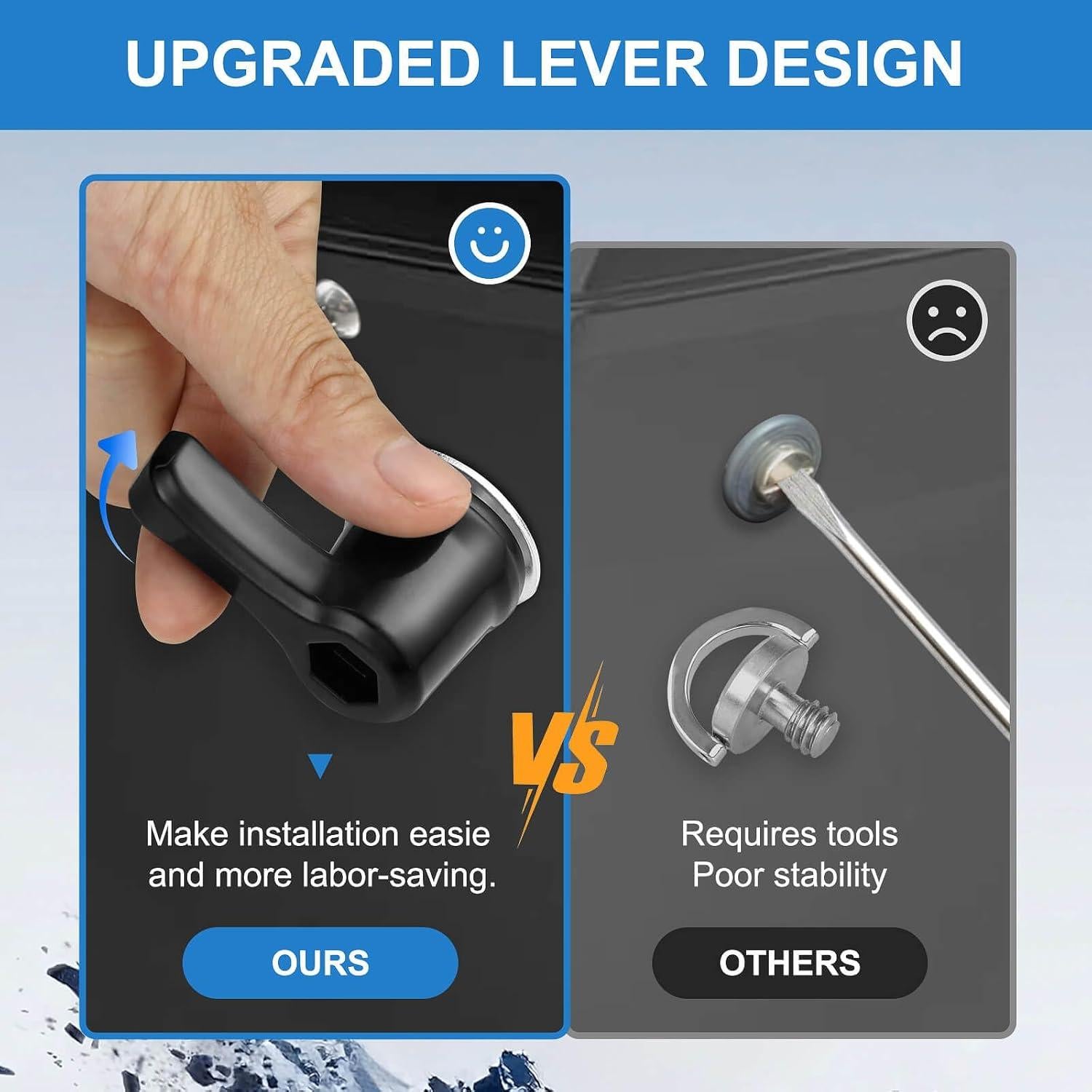 Tornillos de Montaje Antirrobo Vomika para Alforjas Harley