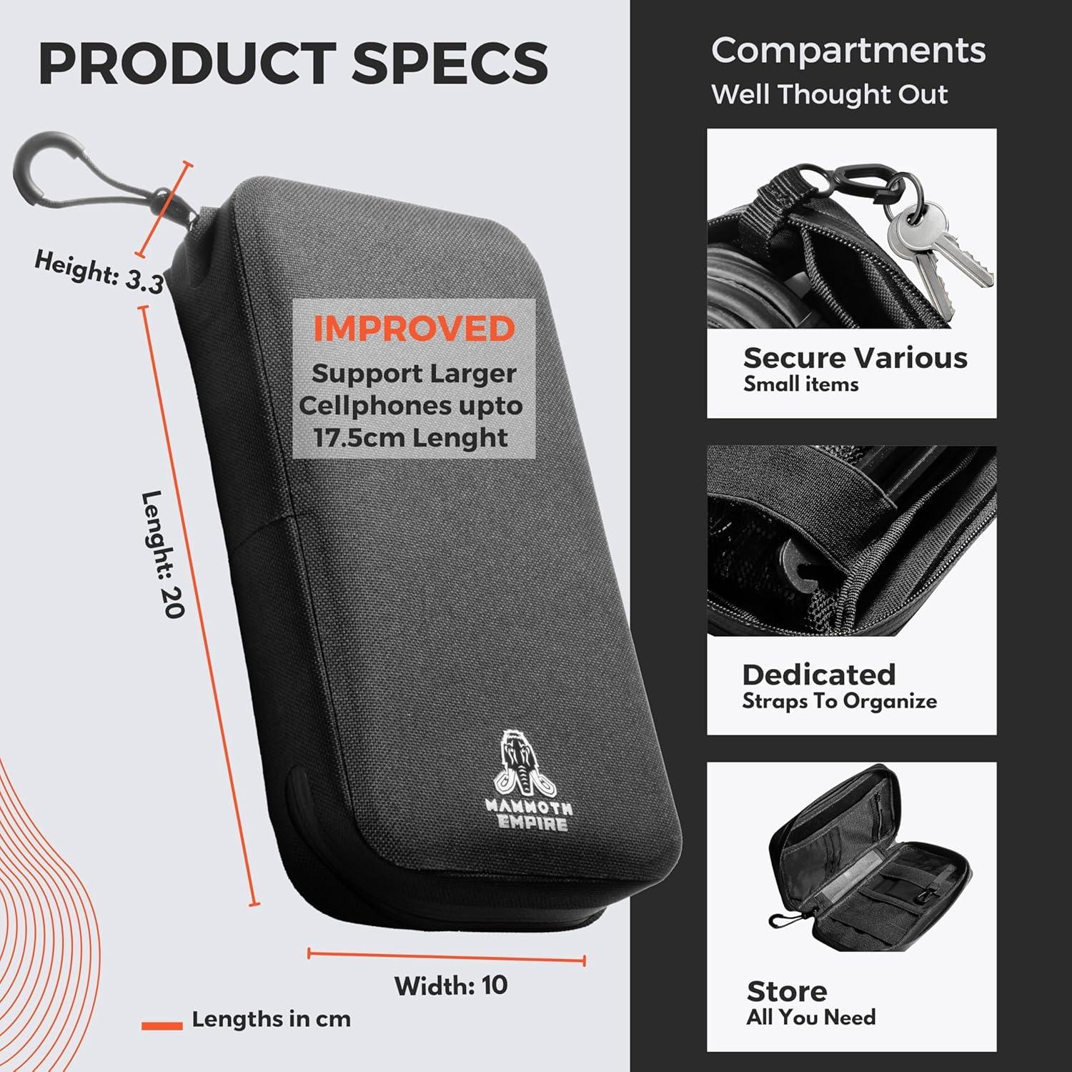 Billetera Impermeable Multiuso MAMMOTH EMPIRE para Ciclismo