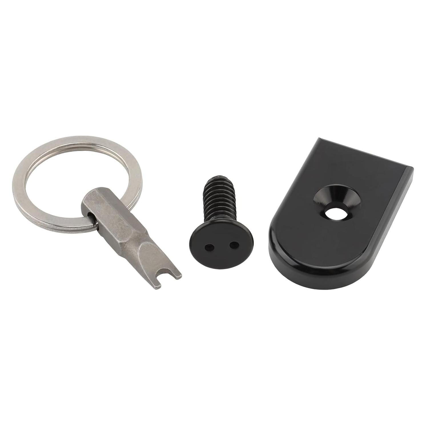 Tornillo de Asiento Antirrobo Daklvng 1/4"-20 para Harley 1996-2024