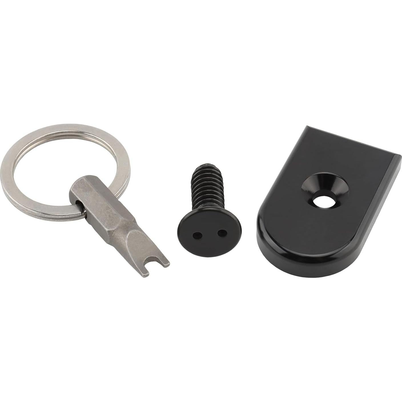 Tornillo de Asiento Antirrobo Daklvng 1/4"-20 para Harley 1996-2024