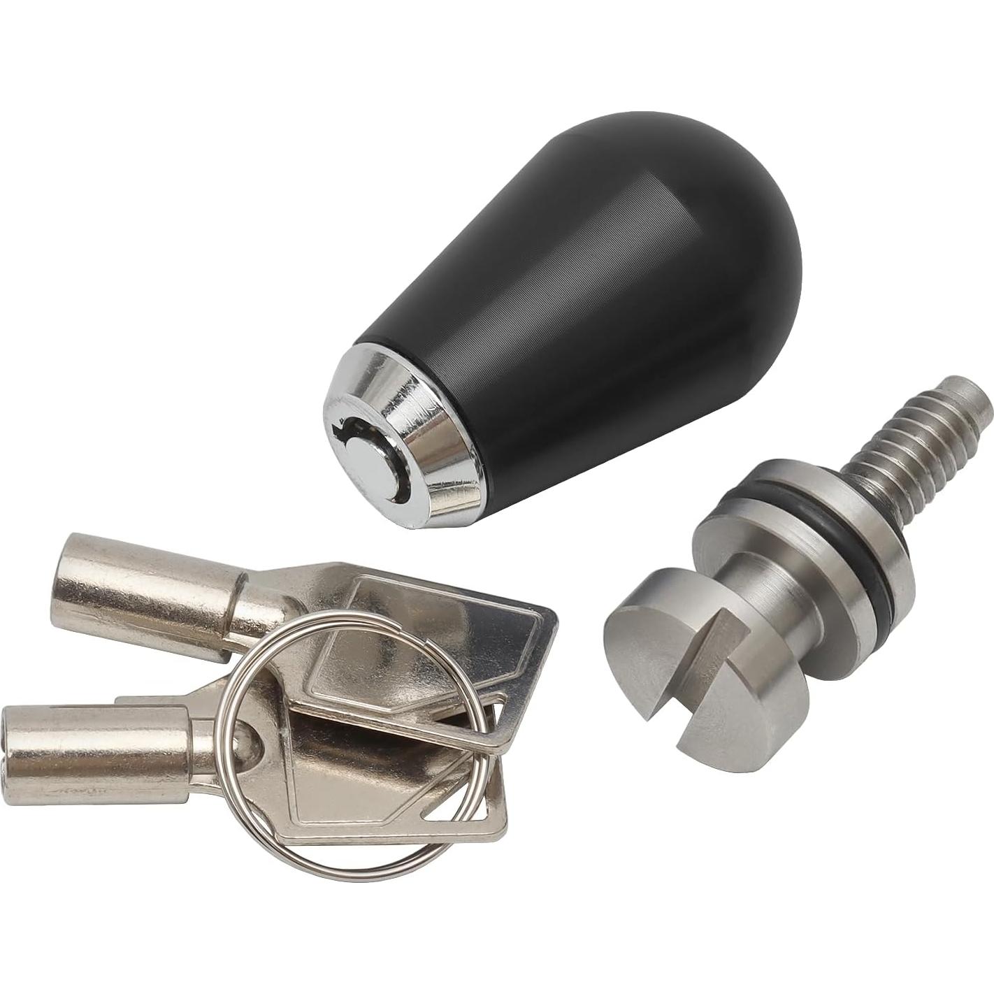 Tornillo de bloqueo de asiento antirrobo Daklvng 1/4-20 para Harley 1996-2024