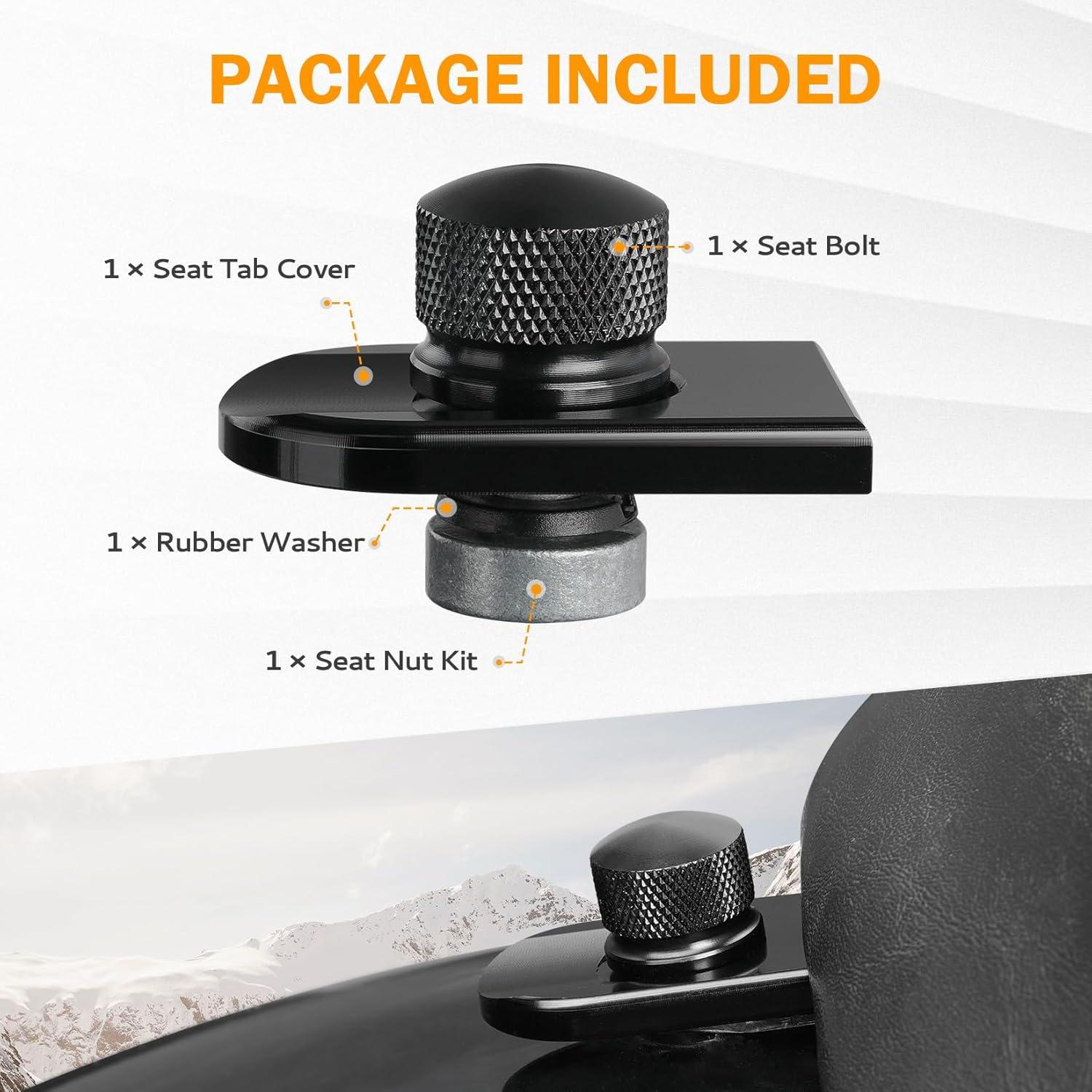 Kit de Tornillos de Liberación Rápida PBYMT para Asiento Harley