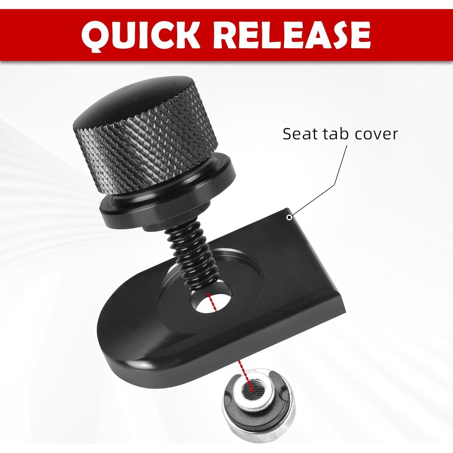 Kit de Tornillo de Asiento Bakafoh para Harley 1996-2024