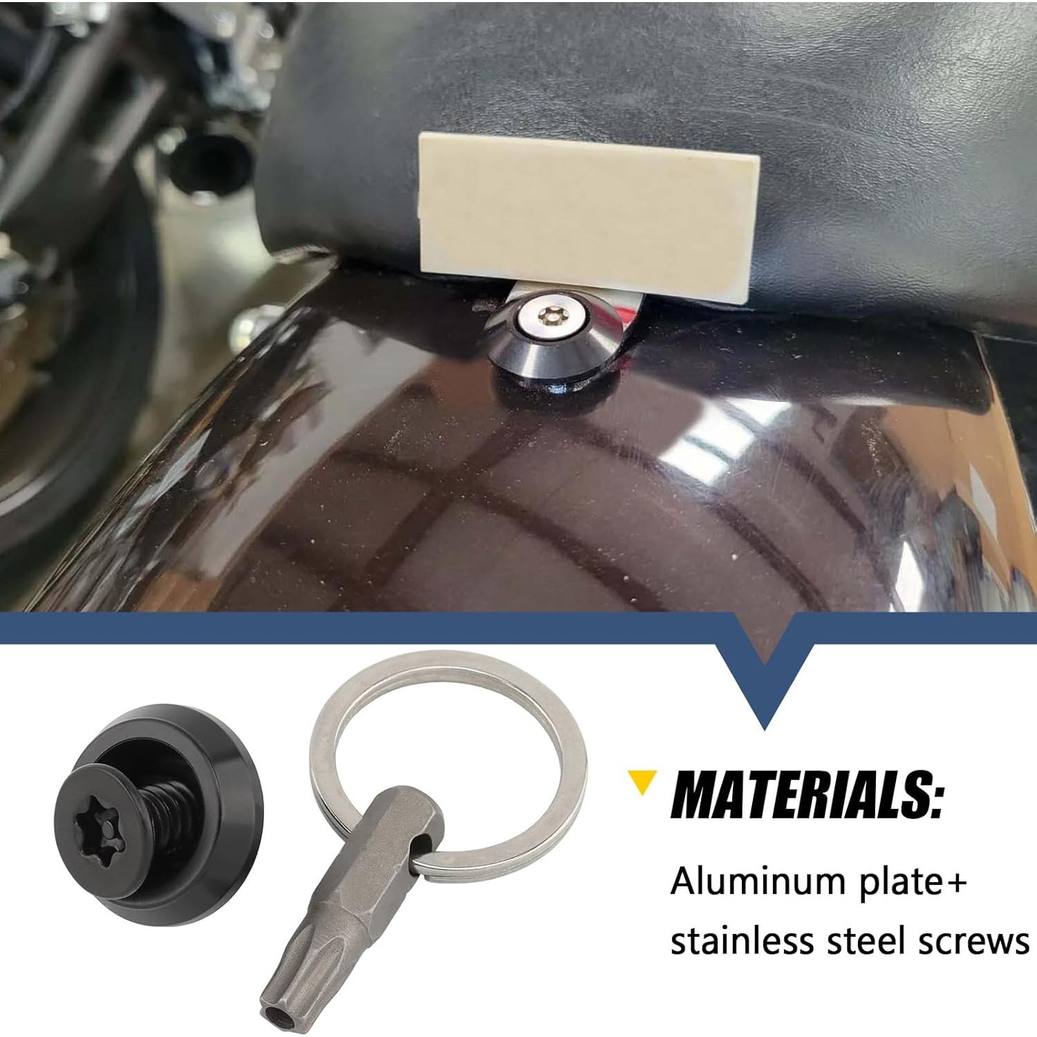 Tuerca Tornillo de Asiento Antirrobo Jiataban 1/4"-20 Negro