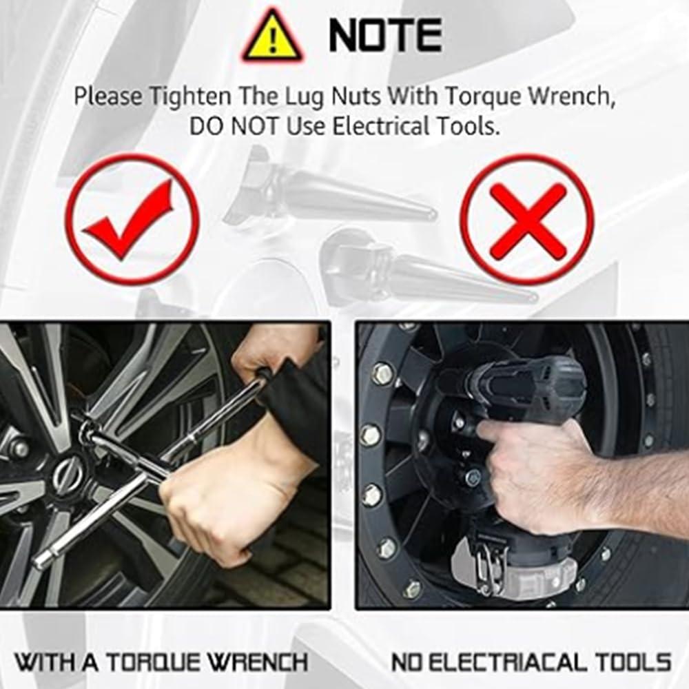 Tornillos de Rueda M14x1.5 muge racing 20 PCS Aluminio Rojo