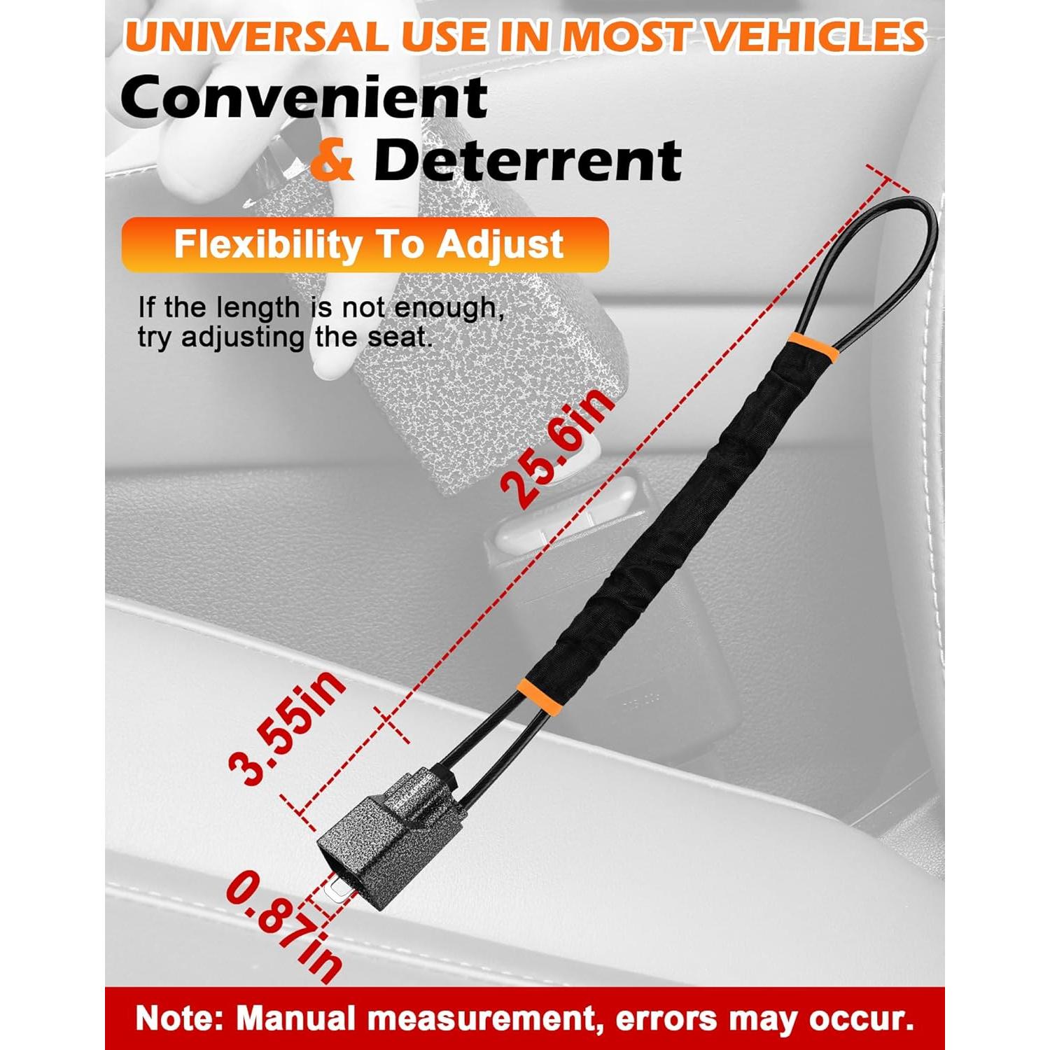 Bloqueo de Volante Tevlaphee Antirrobo Universal Negro