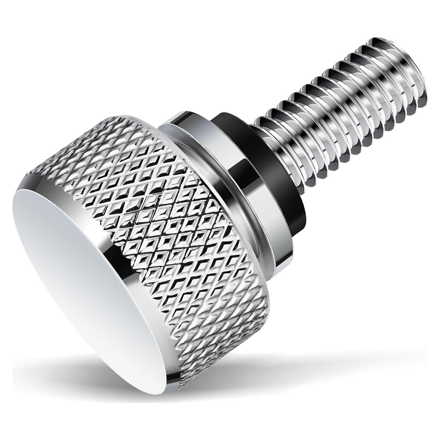 Tornillo de Asiento Trasero Cromado Amazicha para Harley 1996-2025