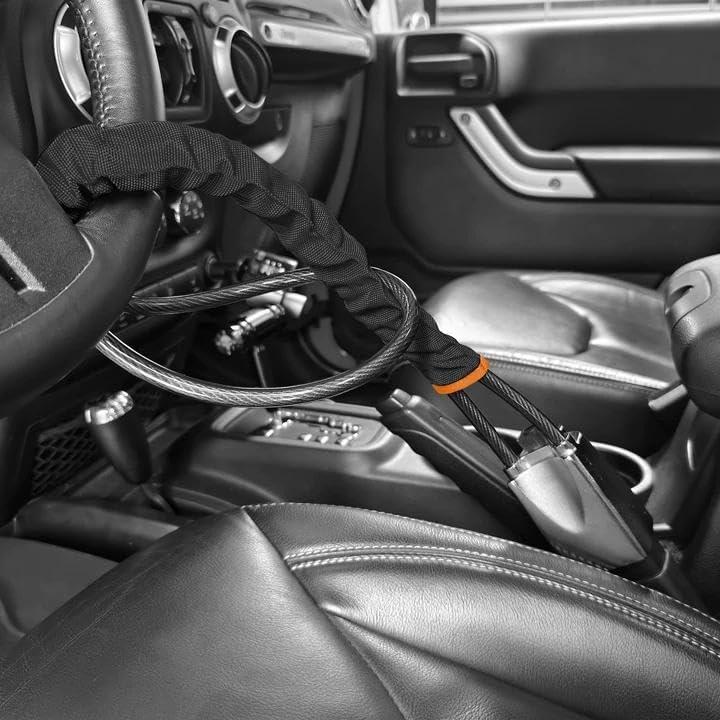 Cerradura de Volante Antirrobo KAYCENTOP L1016PRO-B 43 cm