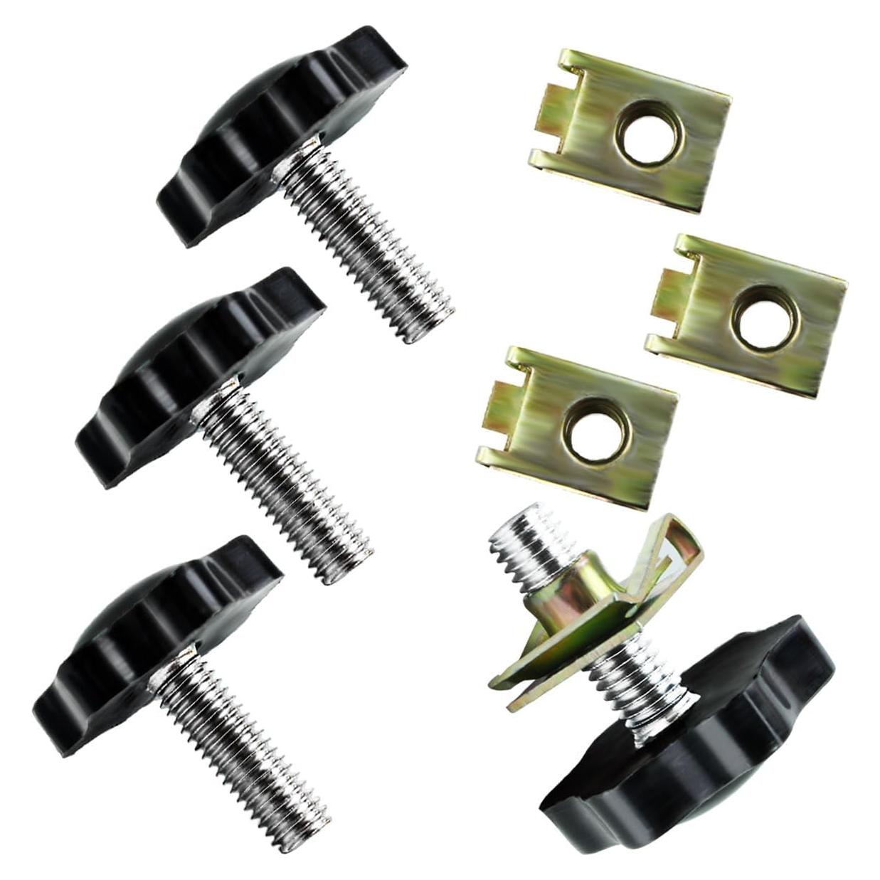 Bloques de Seguridad para Alforjas MOTOFITOOL Aa1004 - 4 Perillas Negras