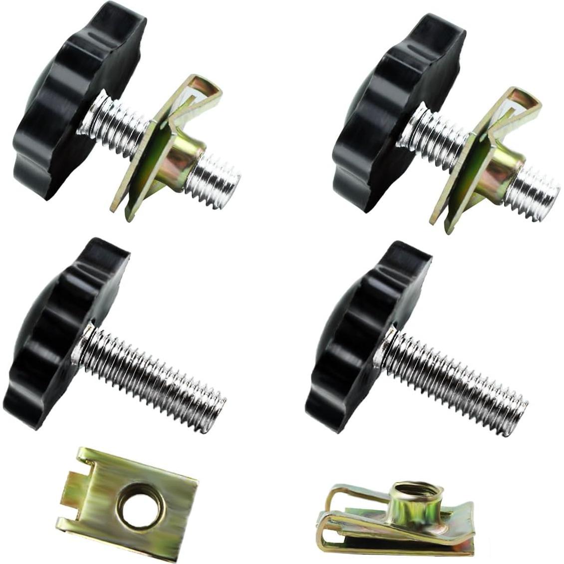 Bloques de Seguridad para Alforjas MOTOFITOOL Aa1004 - 4 Perillas Negras