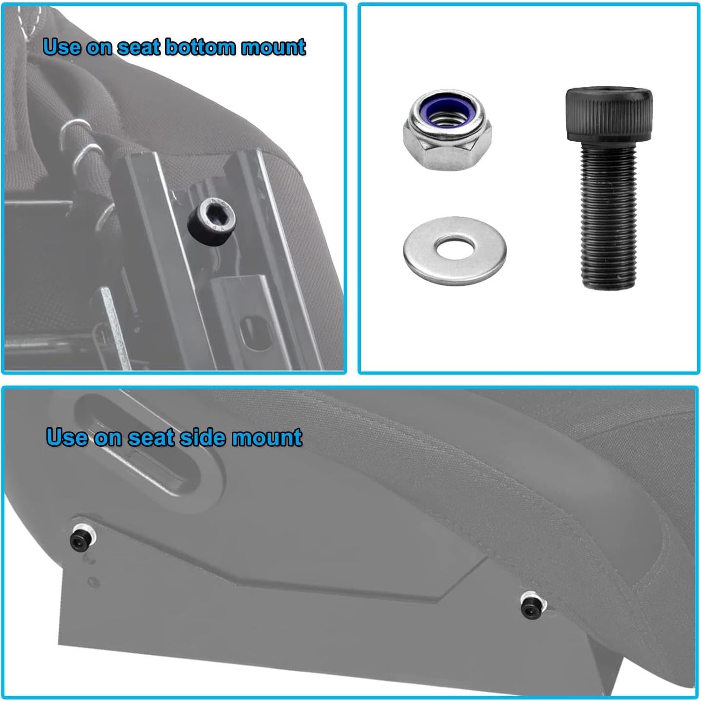 Hardware de Asiento KOHUIPU Universal Acero 190g