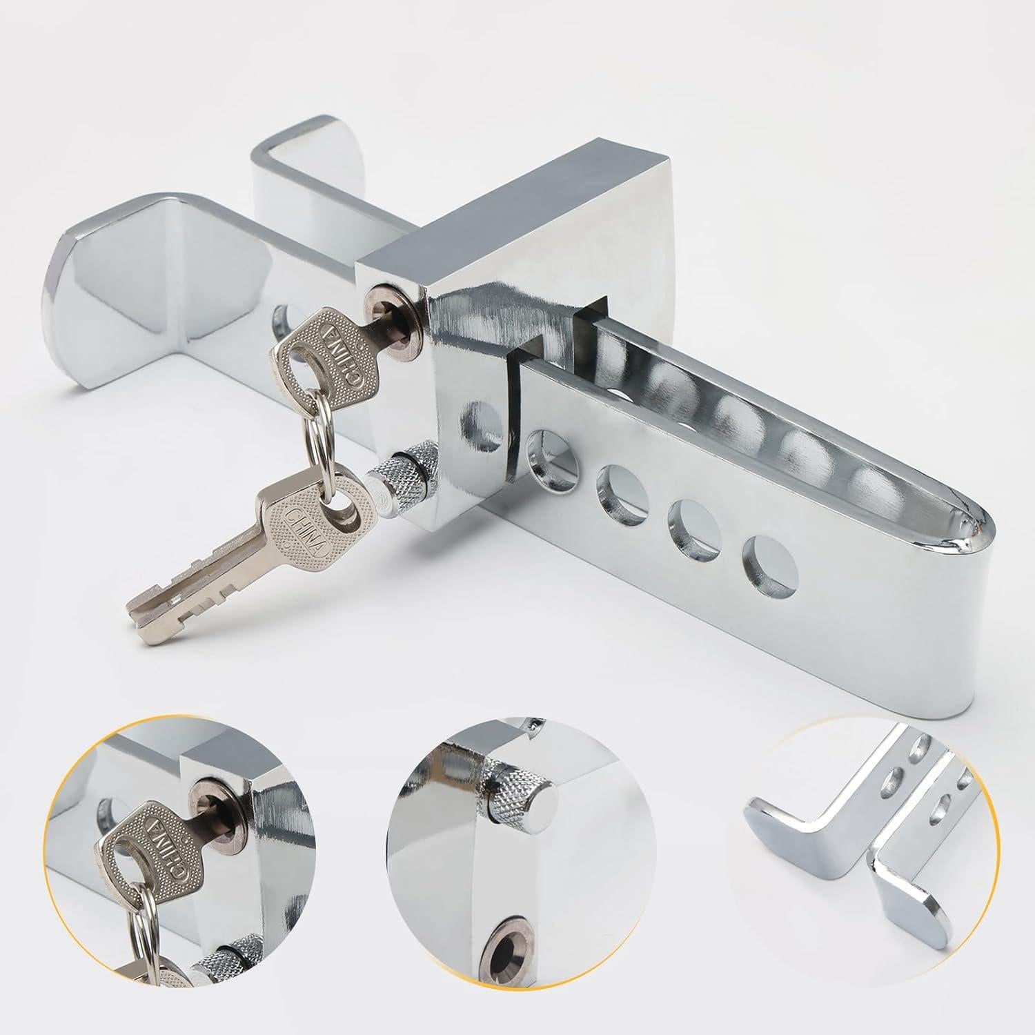 Cerradura Antirrobo de Freno y Embrague MaySpare LOCK-4 Acero Inoxidable