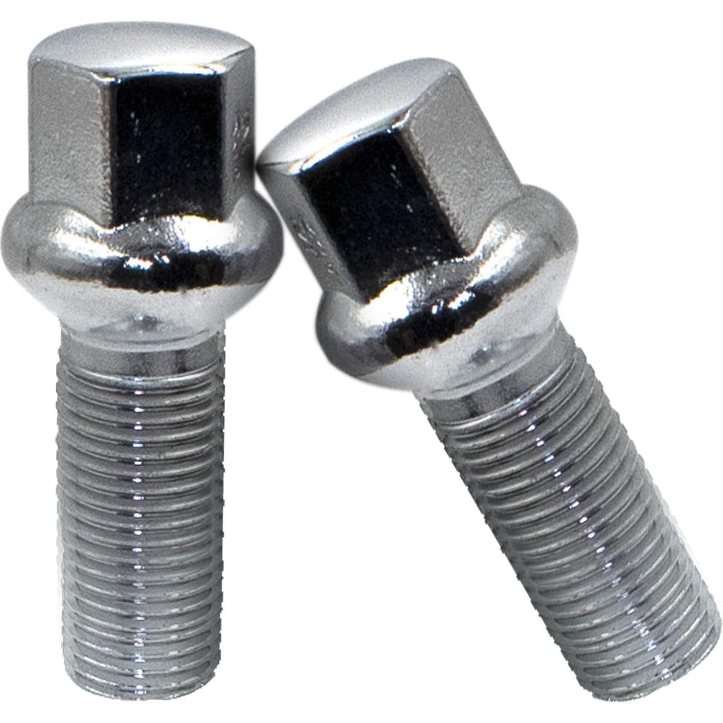 Juego de 20 Tuercas de Rueda M12 1.5 Asiento de Bola R12