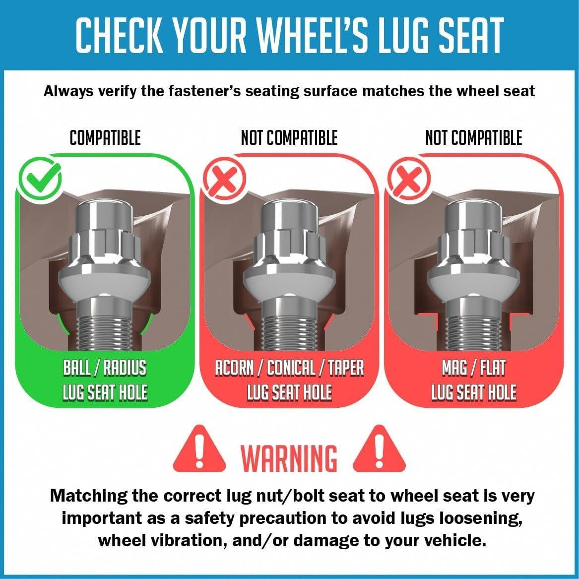 Tuercas de Rueda Cromadas M15x1.25 con Cerraduras para Mercedes