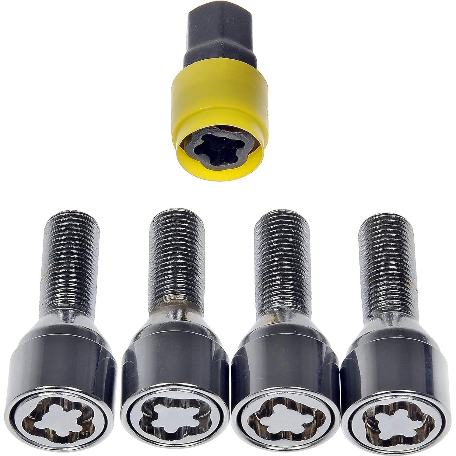 Juego de Bloqueo de Rueda Dorman 712-391 M12-1.50 6 Piezas